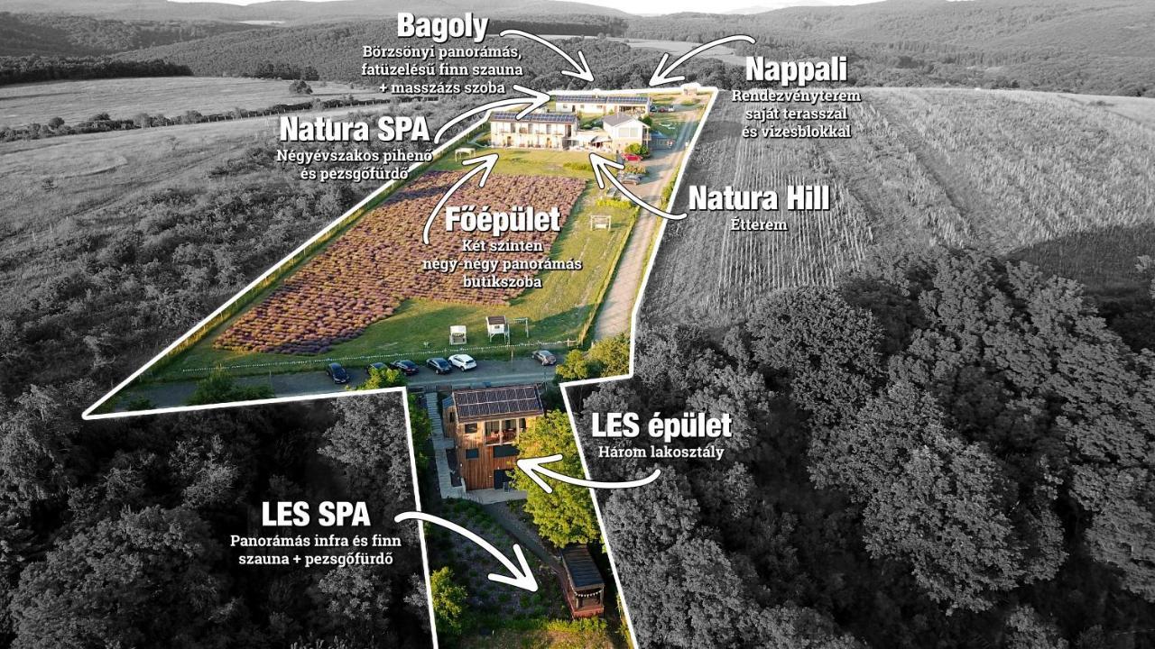 Natura Hill Zebegeny - Butik Szobak Es Etterem Bagian luar foto